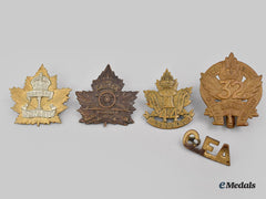 Canada, Cef. A Lot Of Five First War Badges