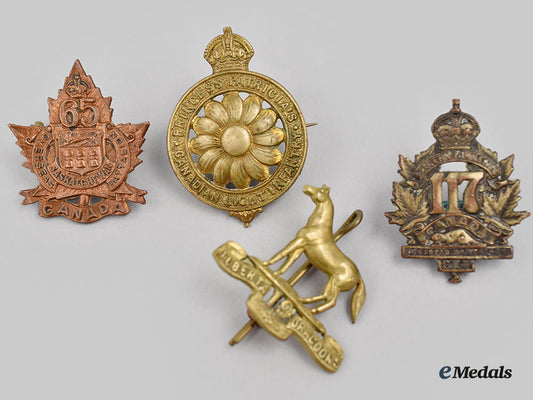 canada,_cef._a_lot_of_four_first_war_collar_badges_l22_mnc5017_650