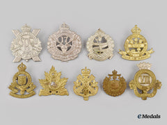 Canada. A Lot Of Nine Cap Badges