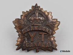 Canada, Cef. A Yukon Infantry Company Cap Badge, By Jacoby Brothers
