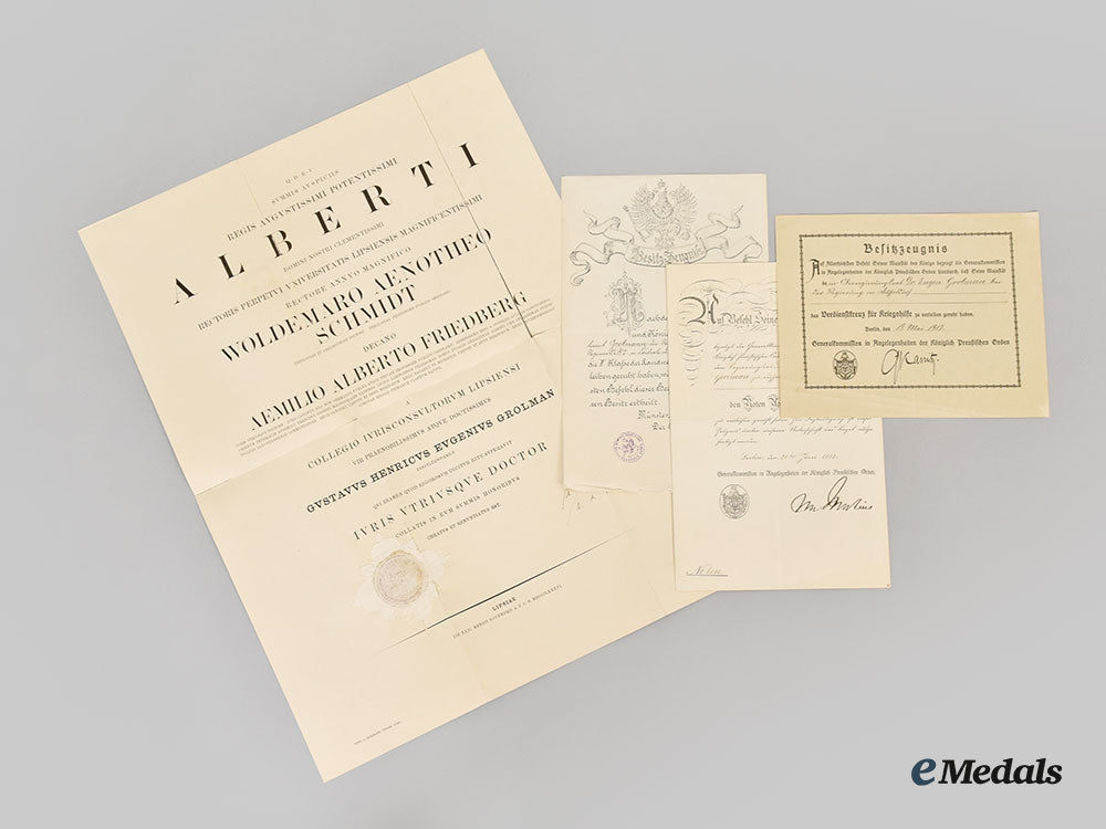 germany,_imperial._a_mixed_lot_of_award_documents_to_dr._eugen_grolman_l22_mnc5090_673_1