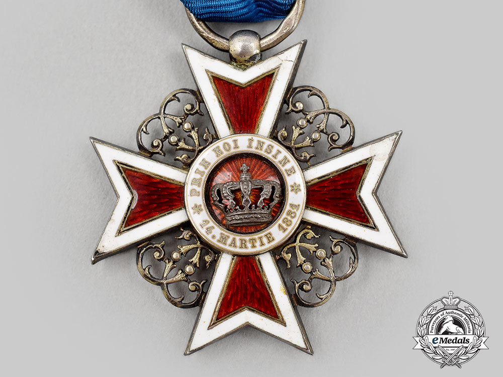 romania,_kingdom._an_order_of_the_crown_of_romania,_v_class_knight,_civil_division_l22_mnc5107_743