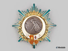 Spain, Fascist State. An Agricultural Order Of Merit, Grand Cross Star, C.1945