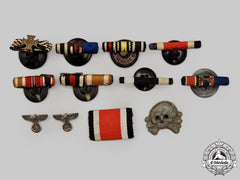 Germany, Wehrmacht. A Mixed Lot Of Ribbon Boutonnieres And Insignia