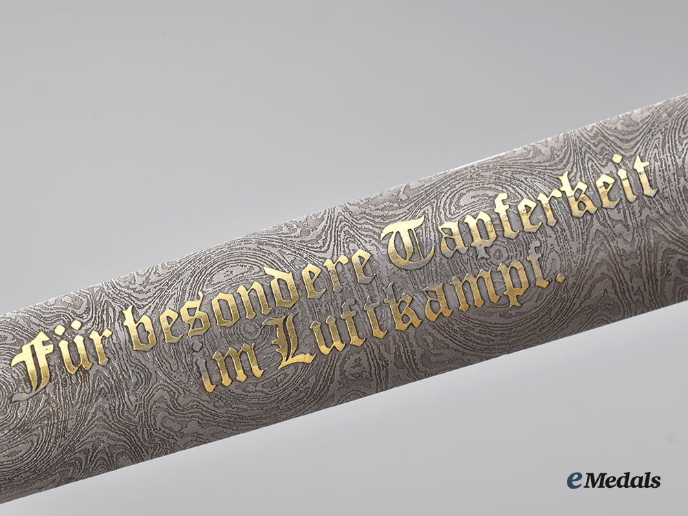 germany,_luftwaffe._a_first_model_officer’s_dress_dagger,_with_postwar_dedicated_damascus_blade_l22_mnc5172_815