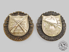 Czechoslovakia, Republic. Two Second War Army Proficiency Badges