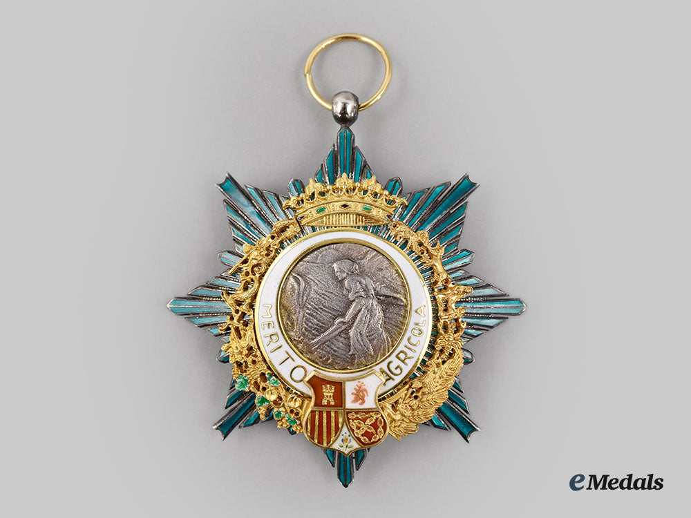 spain,_fascist_state._an_agricultural_order_of_merit,_grand_cross_badge,_c.1945_l22_mnc5179_725