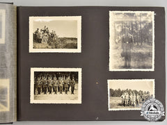 Germany, Heer. A Private Wartime Photo Album To A Heer Soldier With Eastern Front Service