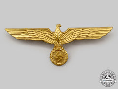 Germany, Kriegsmarine. An Officer’s Summer Uniform Breast Eagle
