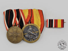 Germany, Wehrmacht. A Medal Bar For Second World War And Condor Legion Service