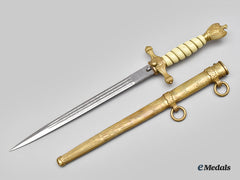 Germany, Kriegsmarine. An Officer’s Dress Dagger, By Carl Eickhorn