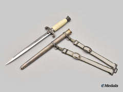 Germany, Heer. An Officer’s Dress Dagger, With Hanger, By F.w. Höller