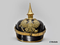 Prussia, Kingdom. A Line Infantry Regiment Officer’s Pickelhaube