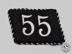 Germany, Ss. A Rare Allgemeine Ss Standarte 55 Nco’s Collar Tab