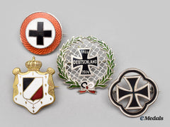 Germany, Imperial. Four First World War Central Power Pins