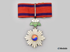 Korea, Empire. An Order Of The Taegeuk, Iii Class Neck Badge