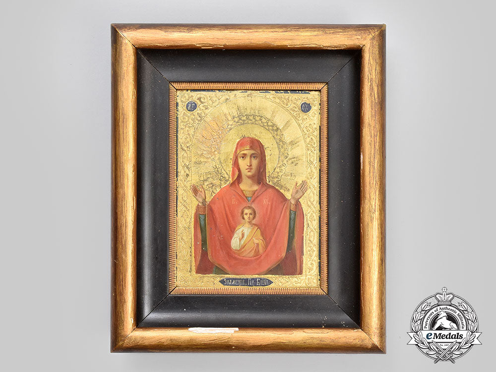 russia,_imperial._a_framed_icon_of_our_lady_of_the_sign_of_novgorod,_c.1900_l22_mnc5416_889_1_1