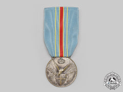 Italy, Kingdom. A Medal Of Aeronautic Valour, Ii Class Silver Grade