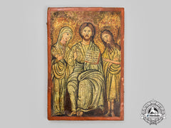 Greece, Kingdom. An Icon Of Christ Enthroned