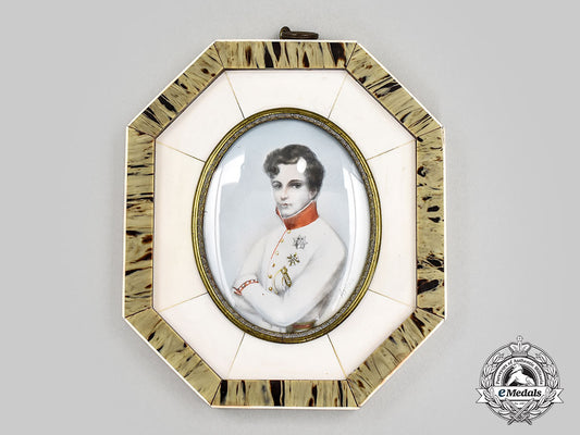austria,_empire._a_miniature_portrait_of_an_officer,_c.1820_l22_mnc5436_901