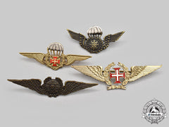 Portugal, Republic. Four Portuguese Air Force (Poaf) Badges