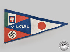 Italy, Kingdom. An Axis Powers "Vincere" Pennant, C.1942