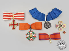 International. A Lot Of Four Orders, Medals, & Decorations