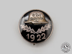 Germany, Der Stahlhelm. A 1922 Membership Badge, By Der Stahlhof Magdeburg