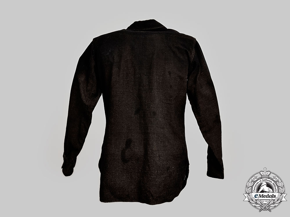 germany,_ss._an_axis_pow_tunic_and_belt,_with_postwar_veteran’s_certificate,_to_waffen-_ss_soldier_klaus_bartels_l22_mnc5596_699