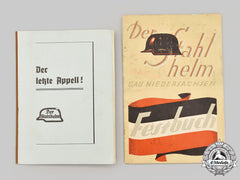 Germany, Der Stahlhelm. A Pair Of Publications