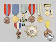International. A Lot Of Ten Orders, Medals, & Decorations