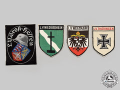 Germany, Der Stahlhelm. A Lot Of District Sleeve Insignia