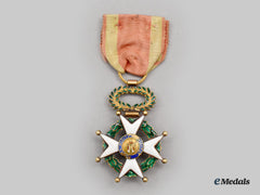 Spain, Kingdom. A Royal And Military Order Of St. Ferdinand, Reduced Size Ii Class Cross In Gold, C. 1830