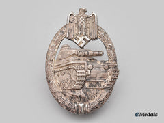 Germany, Wehrmacht. A Panzer Assault Badge, Silver Grade, By Karl Wurster