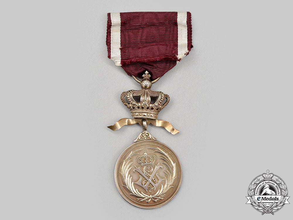 belgium,_kingdom._an_order_of_the_crown,_silver_grade_medal,_c.1955_l22_mnc5666_633_1