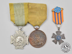 Netherlands, Kingdom. Three Medals & Awards