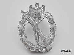 Germany, Wehrmacht. An Infantry Assault Badge, Silver Grade, By Deschler & Sohn