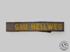 Germany, Der Stahlhelm. A Gau Hellweg Cuff Title