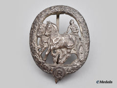 Germany, Third Reich. A German Horse Driver’s Badge, Ii Class In Silver, By L. Christian Lauer