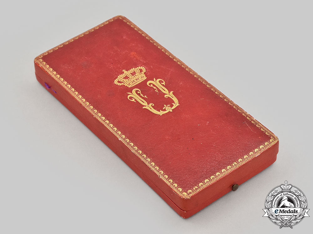 italy,_kingdom._an_order_of_the_crown_of_italy_in_gold,_ii_class_grand_officer_set,_c.1890_l22_mnc5708_781