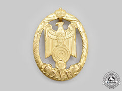 Germany, Federal Republic. A German Sports Shooting Badge, Gold Grade, By Steinhauer & Lück