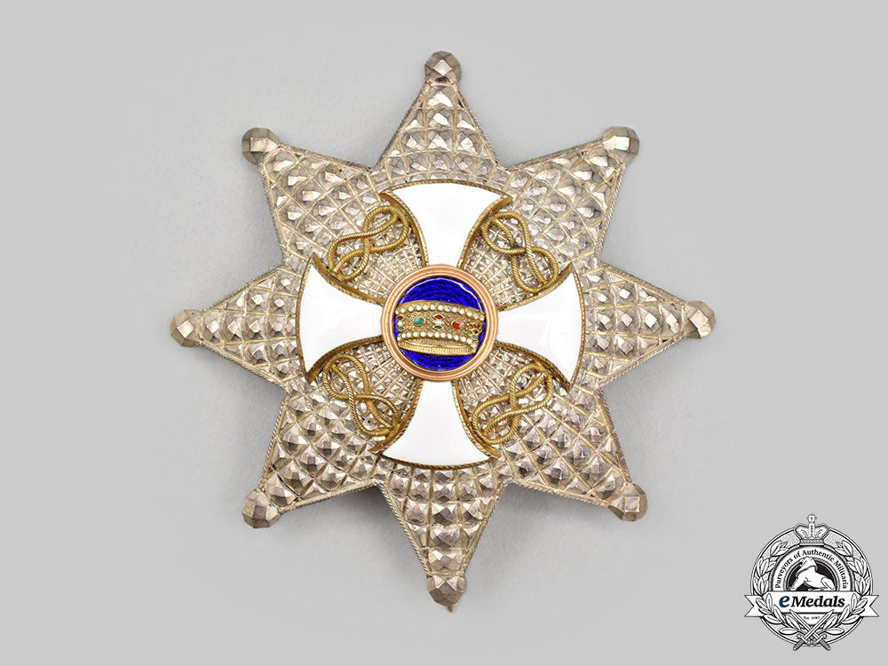 italy,_kingdom._an_order_of_the_crown_of_italy_in_gold,_ii_class_grand_officer_set,_c.1890_l22_mnc5717_782