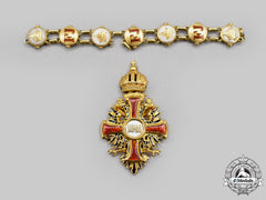 Austria, Imperial. An Order Of Franz Joseph, Miniature Collar & Badge In Gold