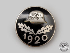 Germany, Der Stahlhelm. A Rare 1920 Membership Badge, Large Version, By Der Stahlhof Magdeburg