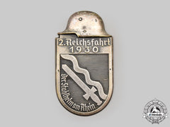 Germany, Der Stahlhelm. A 1930 Rhine District 2Nd National Trip Plaque