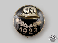 Germany, Der Stahlhelm. A 1923 Membership Badge, By Der Stahlhof Magdeburg