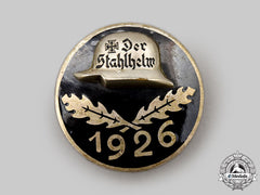 Germany, Der Stahlhelm. A 1926 Membership Badge, By Der Stahlhof Magdeburg