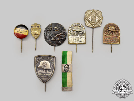 germany,_der_stahlhelm._a_mixed_lot_of_commemorative_badges_and_pins_l22_mnc5836_154