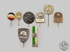 Germany, Der Stahlhelm. A Mixed Lot Of Commemorative Badges And Pins