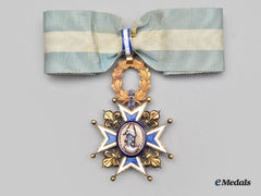 Spain, Kingdom. A Royal And Distinguished Order Of Charles Iii, Commander In Gold, C. 1870